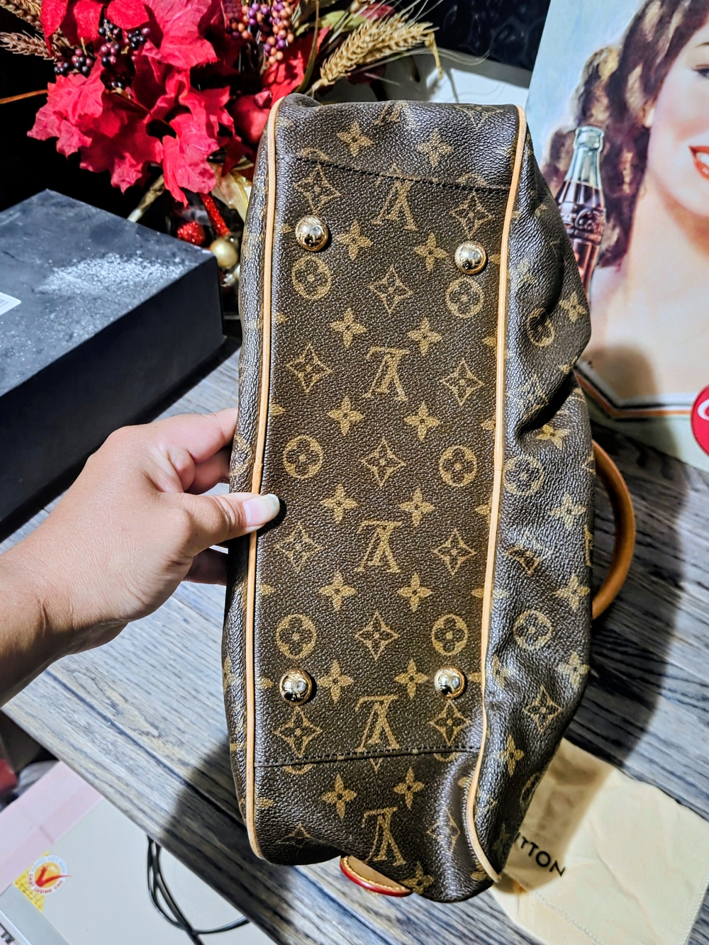 Louis Vuitton Monogram Canvas Mizi Bag - Picture 3 of 7